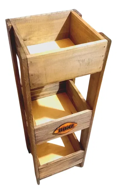 Organizador 3 pisos 20x20x70