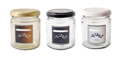 FRASCO VIDRIO CON TAPA 200ml xU