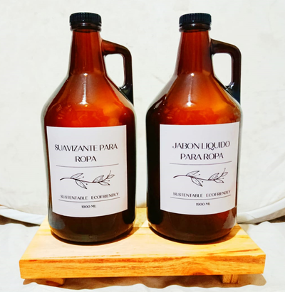 Botellon Suavizante y Jabon Liquido C/base