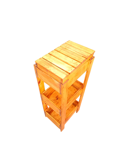 Organizador 3 pisos Con Tapa 20x30x70