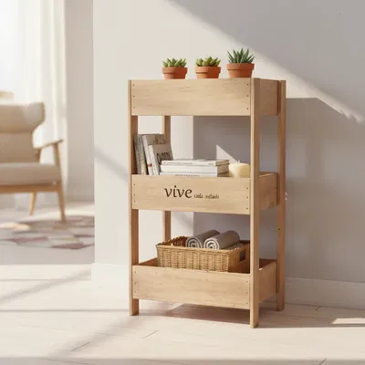 Organizador 3 pisos  25x35x70