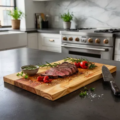 Tabla De Pino 40x32x2cm