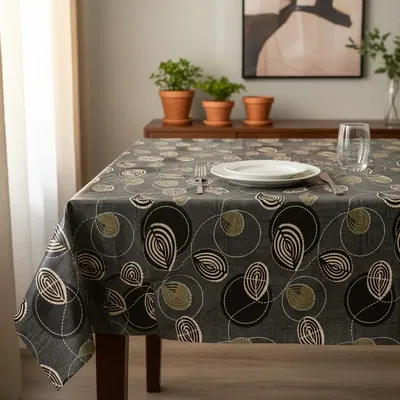 Mantel Ecocuero Estampado 1.40x1.40