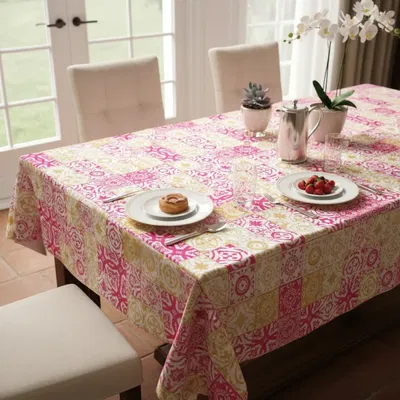 Mantel Ecocuero Estampado 1.40x2.50