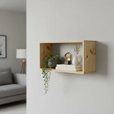 Estante Rectangular Repisa 43cmX27cmX10cm