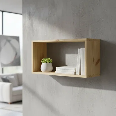 Estante Rectangular Repisa 60cmX30cmX20cm