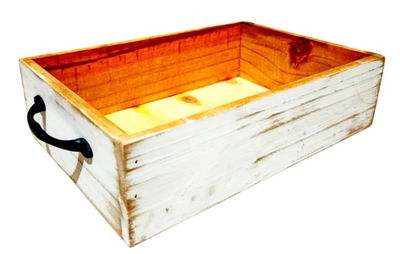 Cajon Madera Con Manija 25x30