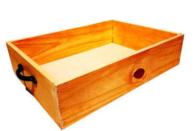 Cajon Madera Con Manija 40x20 