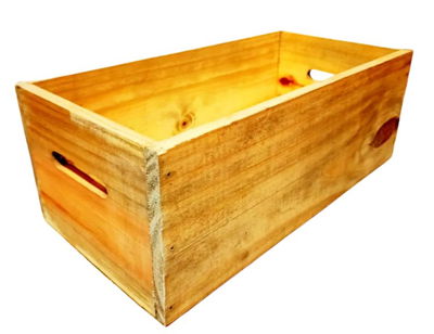 Cajon Madera Con Agarre 40x20x15 