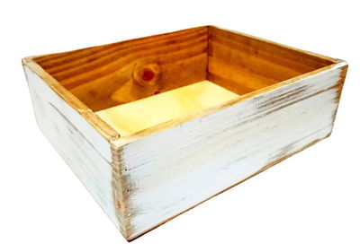 Cajon Organizador Madera 25x30
