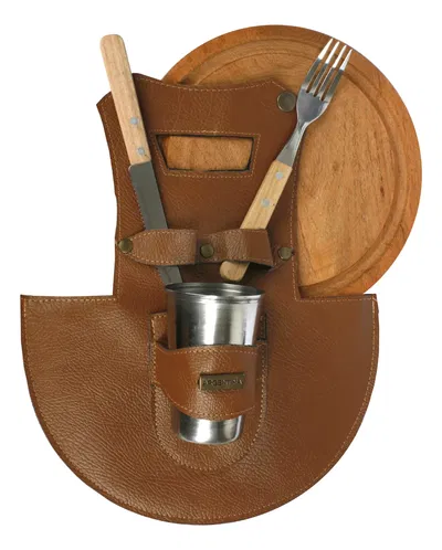 SET ASADO TABLA VASO CUBIERTOS