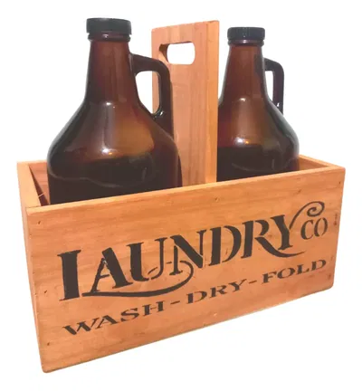 Porta Botella Laundry Jabon y Suavizante