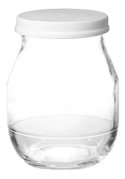 Pack de yogurt 200 cc con tapa blanca