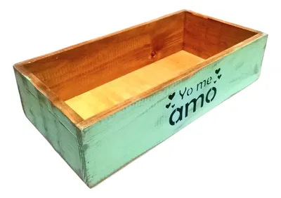 Cajon Organizador Madera 40x20 Modelos Surtidos