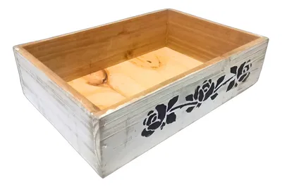Cajon Organizador Madera 35x25 Modelos Surtidos