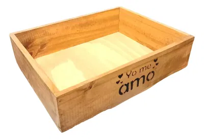 Cajon Organizador Madera 40x30 Modelos Surtidos