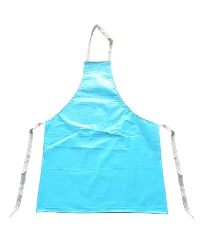 Delantal De Cocina Liso Ecocuero Colores Varios