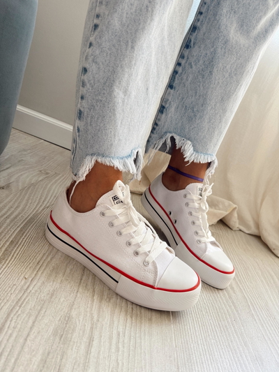 Converse Plataforma Blanco