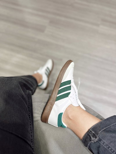 Samba Blanco y Verde