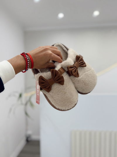 Pantufla Moño