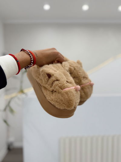 Pantufla Gatito Plataforma