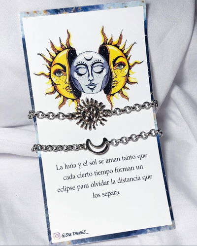 Pulseras Sol y Luna