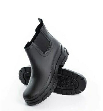 BOTA DE LLUVIA LUZ NEGRO
