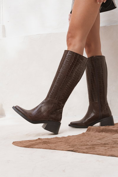 BOTAS GABRIELA CROCO