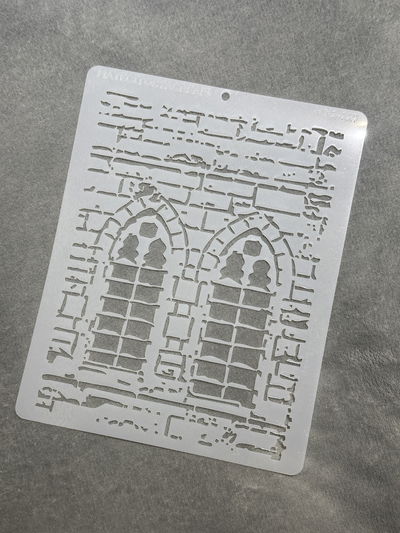 Stencil MyC - 20x25 - MX 1-117 - Fachada antigua