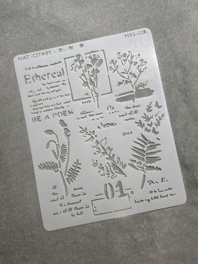 Stencil MyC - 20x25 - MX 1-118 - Naturaleza