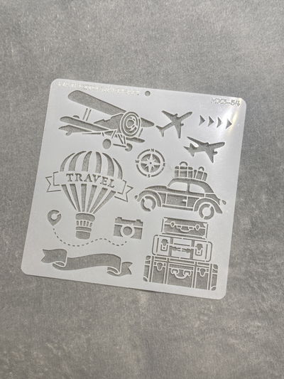 Stencil MyC - 20x20 - MX3.54- Travel