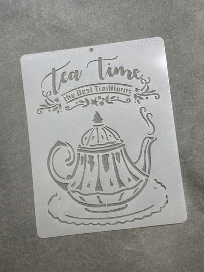 Stencil MyC - 20x25 - MX 1-78 - Tea Time
