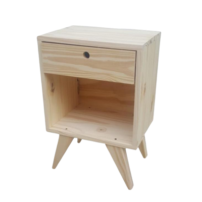 Mesa de Luz 1 cajon 1 estante