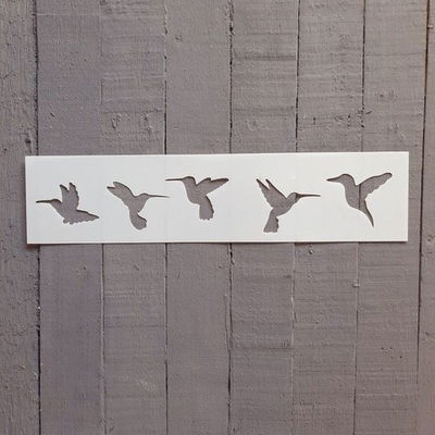 Stencil PI - RC15 7x30cm - Colibri