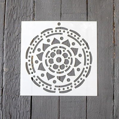 Stencil PI - DB3 15x15cm - Mandala