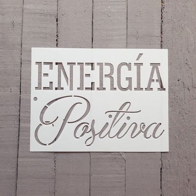 Stencil PI - EA16 15x20cm - Energia Positiva