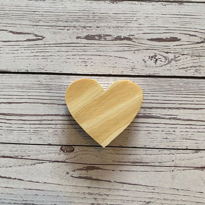 Corazon 6cm - Pino grueso