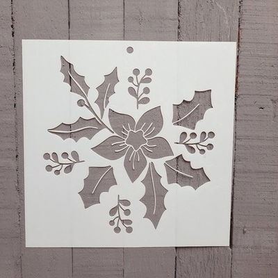 Stencil PI - SNA27 20x20cm - Muerdago