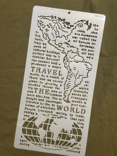 Stencil MyC - 15x30 - MX.01 - Travel