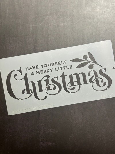 Stencil MyC - 15x30 - NM1-04 - Christmas