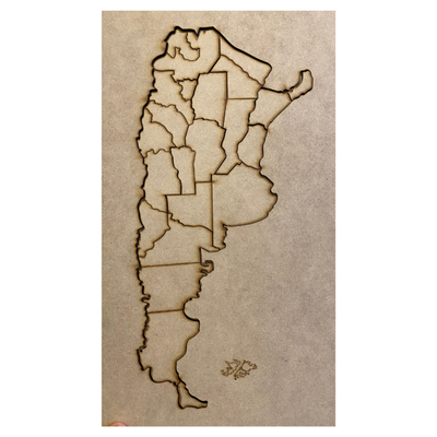 Mapa Argentina 33cm