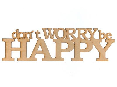 Dont worry Be Happy - 10cm de alto