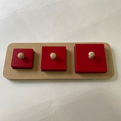 Encastre 3 piezas Cuadrado Pintado - Demora 7 a 10 dias