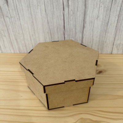 Caja Hexagonal Grande