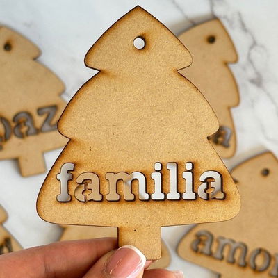 Arbol Palabra 10cm - Familia