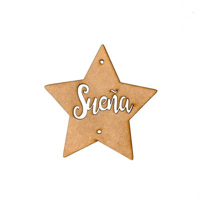 Estrella "Sueña" de 10cm