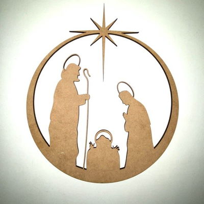 Pesebre de 19cm de diametro