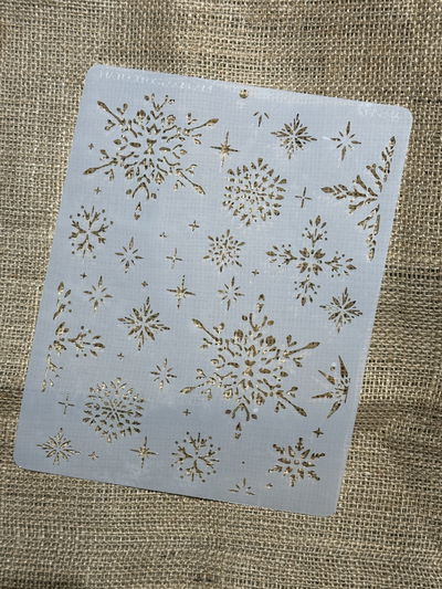 Stencil MyC - 20x25- NV3.21 - Estrellas y Copos