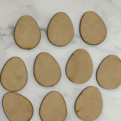 Huevo Laser Liso - 7cm