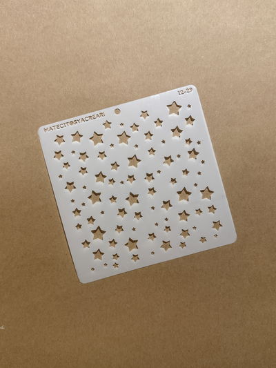 Stencil MyC - 15x15 - I2.29 - Estrellas